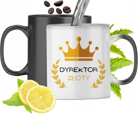 Mágikus Bögre Az Igazgató Számára Színváltós, fényképes nyomtatással