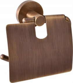 Rav WC-papír tartó fedéllel régi sárgaréz (bronz) Akcesoria