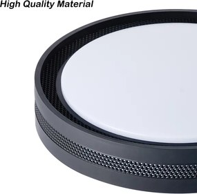 Brilagi - LED dimmelhető mennyezeti lámpa KREON LED/54W/230V 3000-6000K fekete átm. 38 cm +távirányító