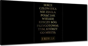 Festmények 120x60 Biblia Szent idézetek