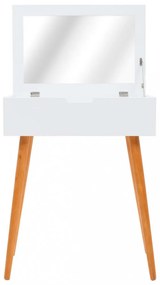 MDF öltözőasztal tükörrel 60 x 40 x 75 cm