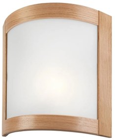 Fali lámpa ELODIE 1xE27/60W/230V tölgy