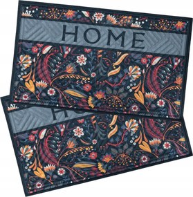 Gumi lábtörlő ajtó alá 2db 45x75cm Csúszásgátló szett Lengyel termék