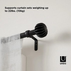 Acél bővíthető függönykarnis 107 - 305 cm Finn – Umbra
