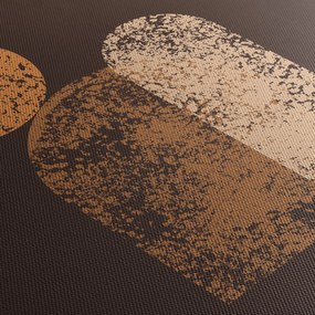 Kép - Narancssárga ívek N⁰2 (120x50 cm)
