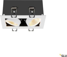 SLV KADUX 1007560 Beépíthető spotlámpa 2x14W/LED 3000K 1550lm IP20