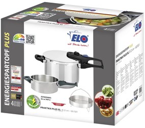 Elo 99285 5 részes Praktika XL 6+3 l nyomásfazékszett