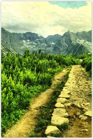 Poszterek 80x120 Napsütéses nap a Tátrában