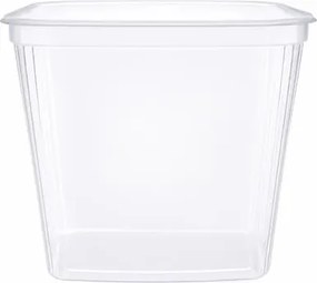 Műanyag tál, tetőzhető, 1000 ml, 25 db Svéd (KHMU362)