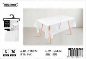 Átlátszó Abrosz Pvc 140x180 cm