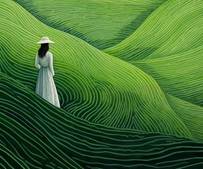 Poszter 60x50cm Átjáró a végtelen mezőkön