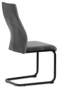 Szürke Bársony Étkezőszék. DCL-X7018 GREY2