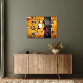 Kép - Ősi festészet (70x50 cm)