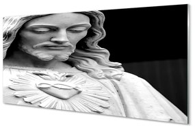 Üvegképek Jézus szobor 120x60cm