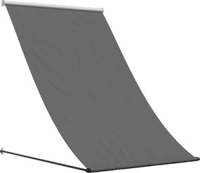 vidaXL antracit szövet és acél feltekerhető napellenző 150 x 150 cm