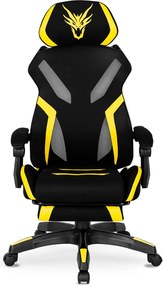 Gaming forgószék fekete/sárga színben. MAXIMO