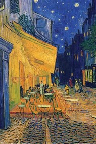 Plakát Éjszakai Kávézó terasza, Vincent van Gogh