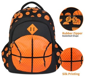 Bontour PLAY Gyerek hátizsák, kosárlabda mintával