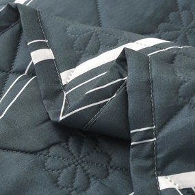 Nyári takaró GRIDON 140x200 cm, fekete