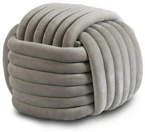 MAGMA szürke fonott puff