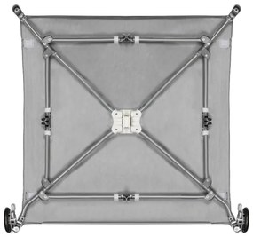 Lionelo - Játékkarám MILLE szürke-zöld