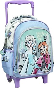 Disney Jégvarázs Adventure gurulós ovis hátizsák, táska 30 cm