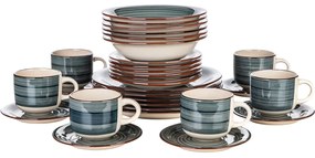 Banquet Spiral Blue 30 db-os étkeszlet