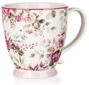 Banquet Kerámia bögre Rose 460 ml