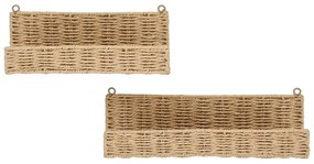 Natúr színű polc készlet 2 db-os 10 cm Treviso – House Nordic