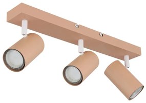 Globo 57911-3P - spotlámpa ROBBY 3xGU10/25W/230V narancs