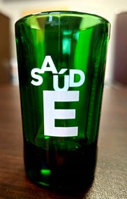 Jagermeister Dombornyomott Poharak Zöld Logó Szarvas Egyedi Vadász Ajándék