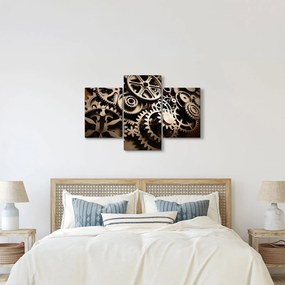 Kép - Óra alkatrészek (90x60 cm)