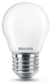 Philips P45 E27 LED kisgömb fényforrás, 6.5W=60W, 2700K, 806 lm, 220-240V