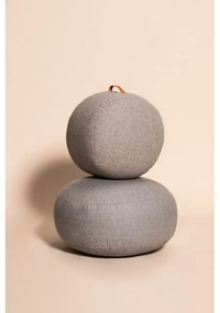 Turenio világosszürke puff, ø 70 cm - Hübsch