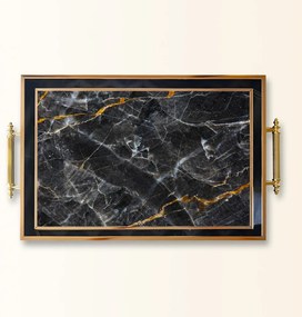 Üveg tálca, 38×24 cm – TPA9942