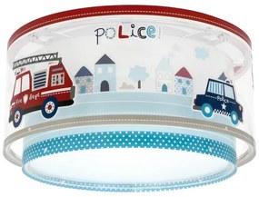 Dalber 60616 - Gyermek mennyezeti lámpa POLICE 2xE27/60W/230V