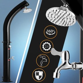 Furnigo Bow Black 35 L szolár zuhany