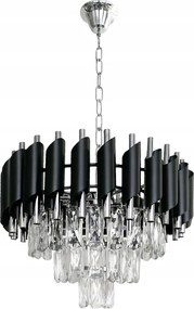 Cristal Chrome csillár 5xE14