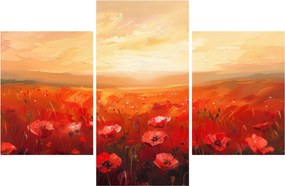 Kép - Mező pipacsok (90x60 cm)