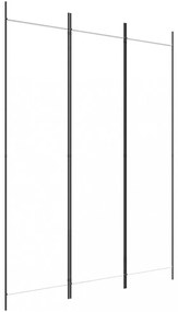 fehér 3 paneles szövetparaván 300x180 cm