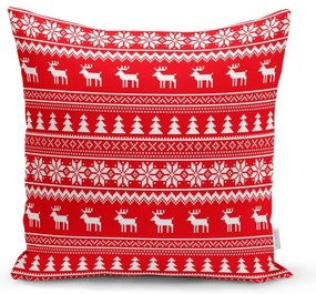 Christmas 4 db karácsonyi párnahuzat és asztali futó szett - Minimalist Cushion Covers