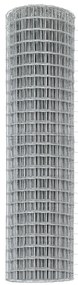 Kerti Kerítés Készlet 2 Darab Galvanizált acél 25 x 1.2 m Tartós