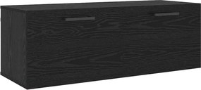 vidaXL Fali Szekrény Musta tammi 100 x 36.5 x 35 cm Faanyag
