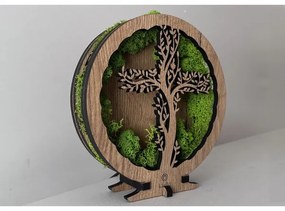 Li-Go 23622/DUB2 - LED dimmelhető asztali dekoráció LED/12W/230V 20x22 cm tölgy