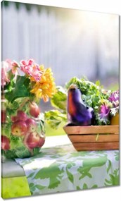 Vászonkép 70x100 Zöldségek a serpenyőben