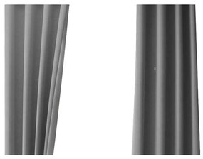 Szürke sötétítő függöny nem teljes sötétítéssel 250x100 cm - Mila Home