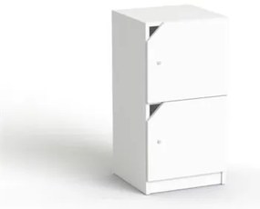 Öltözőszekrény, MAYAH Freedom SV-212, fehér (IBXLSZ01F)