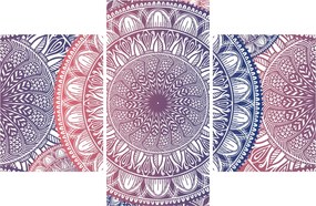 Mandala kép (90x60 cm)