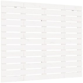 fehér tömör fenyőfa fali fejtámla 96 x 3 x 91,5 cm