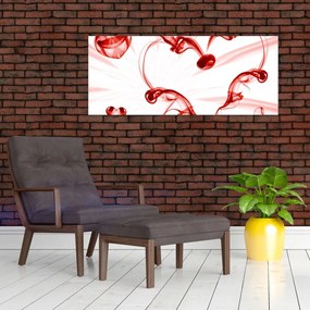 Szív a füstből képe (120x50 cm)